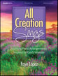 All Creation Sings piano sheet music cover